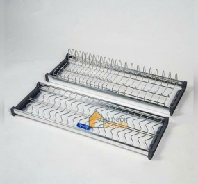 GIÁ BÁT ĐĨA CỐ ĐỊNH TỦ TRÊN INOX 304