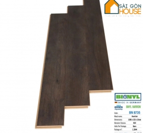 Sàn gỗ Binyl BN8735 (12mm) - Giá Vật Tư: 645.000Vnd/m2