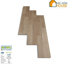 Sàn gỗ Binyl TLK071 (8mm) - Giá Vật Tư: 445.000Vnd/m2