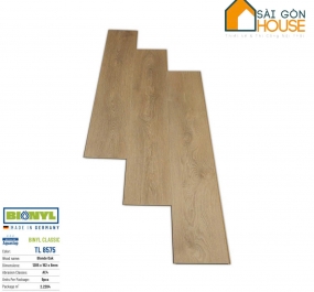 Sàn gỗ Binyl TL8575  (8mm) - Giá Vật Tư: 445.000Vnd/m2
