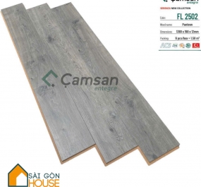Sàn gỗ Camsan FL2502 (12mm) - Giá Vật Tư: 512.000Vnd/m2 