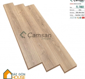 Sàn gỗ Camsan FL7002 (12mm) - Giá Vật Tư: 512.000Vnd/m2 