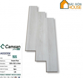 Sàn gỗ Camsan 1505 (8mm) - Giá Vật Tư: 375.000Vnd/m2 