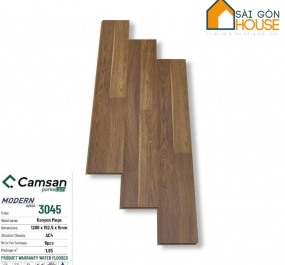 Sàn gỗ Camsan 3045 (8mm) - Giá Vật Tư: 375.000Vnd/m2 