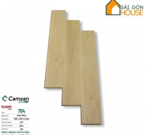 Sàn gỗ Camsan 704 (8mm) - Giá Vật Tư: 375.000Vnd/m2 