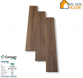 Sàn gỗ Camsan 705 (8mm) - Giá Vật Tư: 375.000Vnd/m2 
