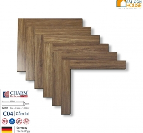 Sàn gỗ Charm xương cá C04 (12mm)