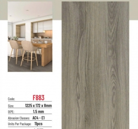 Sàn Gỗ Fortune F883 (8mm) Giá Vật Tư: 315.000 Vnd/m2