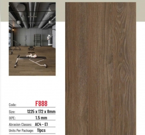 Sàn Gỗ Fortune F888 (8mm) Giá Vật Tư: 315.000 Vnd/m2
