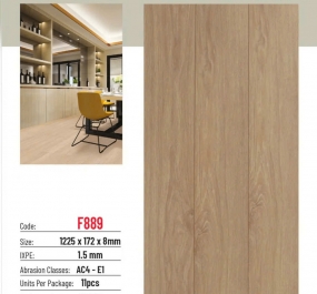 Sàn Gỗ Fortune F889 (8mm) Giá Vật Tư: 315.000 Vnd/m2
