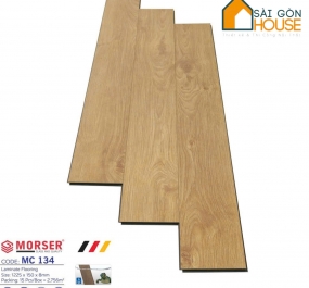 Sàn gỗ Morser MC134 (8mm)  Giá Vật Tư: 260.000 Vnd/m2