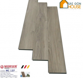 Sàn gỗ Morser MC137 (8mm) Giá Vật Tư: 260.000 Vnd/m2