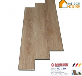 Sàn gỗ Morser MC139 (8mm) Giá Vật Tư: 260.000 Vnd/m2