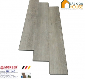 Sàn gỗ Morser MC140 (8mm) Giá Vật Tư: 260.000 Vnd/m2