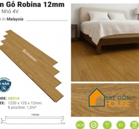 Sàn gỗ Robina AB314 (12mm) - Giá Vật Tư: 479.000 Vnd/m2