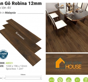 Sàn gỗ Robina AB321 (12mm) - Giá Vật Tư: 479.000 Vnd/m2