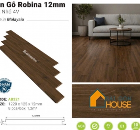 Sàn gỗ Robina AB321 (12mm) - Giá Vật Tư: 479.000 Vnd/m2