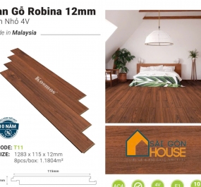 Sàn gỗ Robina T11 (12mm) - Giá Vật Tư: 479.000 Vnd/m2