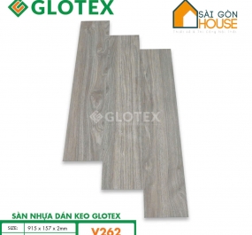 Sàn Nhựa Glotex 2mm Keo Sẳn V262