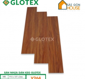 Sàn Nhựa Glotex 2mm Keo Sẳn V264