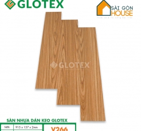 Sàn Nhựa Glotex 2mm Keo Sẳn V266