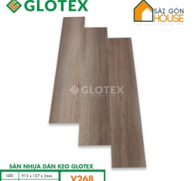 Sàn Nhựa Glotex 2mm Keo Sẳn V268 