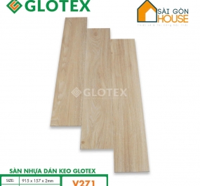 Sàn Nhựa Glotex 2mm Keo Sẳn V271