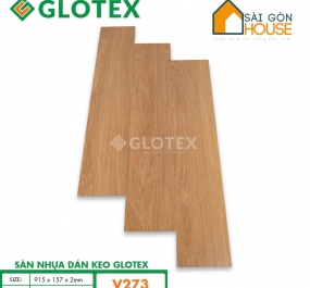 Sàn Nhựa Glotex 2mm Keo Sẳn V273