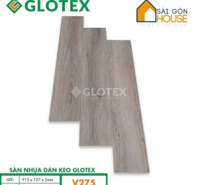 Sàn Nhựa Glotex 2mm Keo Sẳn V275