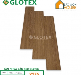 Sàn Nhựa Glotex 2mm Keo Sẳn V276