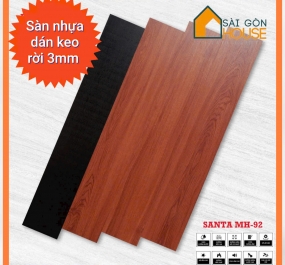 Sàn nhựa dán keo TA-92 (3mm) - Giá 150.000 đ/m2