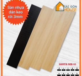Sàn nhựa dán keo TA-93 (3mm)-Giá 150.000 đ/m2