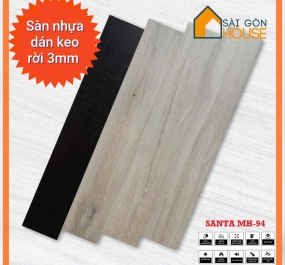Sàn nhựa dán keo TA-94 (3mm)- Giá 150.000 đ/m2