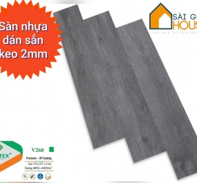 Sàn nhựa dán keo Glotex V260 (2mm) - Giá 110.000 đ/m2 