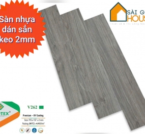 Sàn nhựa dán keo Glotex V262 (2mm) - Giá 110.000 đ/m2 