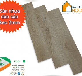 Sàn nhựa dán keo Glotex  V265 (2mm) - Giá 110.000 đ/m2 