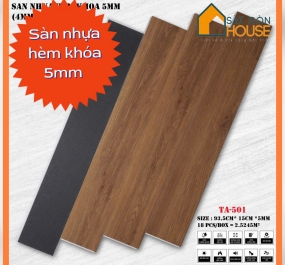 Sàn nhựa hèm khóa TA-501 (5mm)