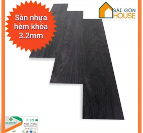Sàn nhựa hèm khóa Glotex P:325 (3.2mm) Giá: 190.000 đ/m2