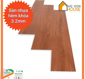 Sàn nhựa hèm khóa Glotex P:327 (3.2mm) Giá: 190.000 đ/m2