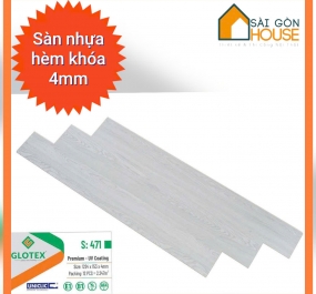 Sàn nhựa hèm khóa Glotex S471 (4mm) Giá: 225.000 đ/m2