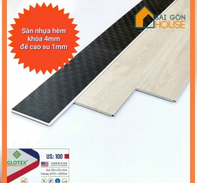 Sàn nhựa hèm khóa Glotex US:100 (4mm) Giá: 245.000 đ/m2