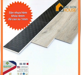 Sàn nhựa hèm khóa Glotex US:101 (4mm) Giá: 245.000 đ/m2