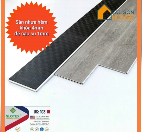 Sàn nhựa hèm khóa Glotex US:103 (4mm) Giá: 245.000 đ/m2