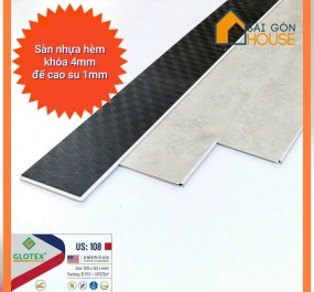 Sàn nhựa hèm khóa Glotex US:108 (4mm) Giá: 245.000 đ/m2