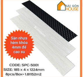 Sàn nhựa hèm khóa Kosmos SPC5001 (4mm) - Giá: 263.000 đ/m2
