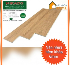 Sàn nhựa hèm khóa Mikado MP-4004 (6mm) - Giá 280.000 đ/m2 