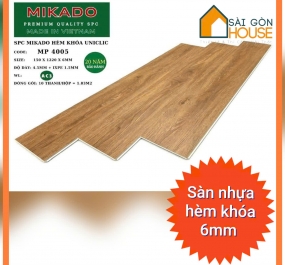 Sàn nhựa hèm khóa Mikado MP-4005 (6mm) - Giá 280.000 đ/m2 