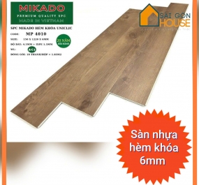 Sàn nhựa hèm khóa Mikado MP-4010 (6mm) - Giá 280.000 đ/m2 