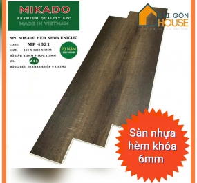 Sàn nhựa hèm khóa Mikado MP-4021 (6mm) - Giá 280.000 đ/m2 