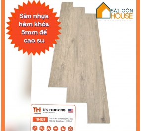 Sàn nhựa hèm khóa THfloor TH908 (5mm) - Giá: 255.000 đ/m2